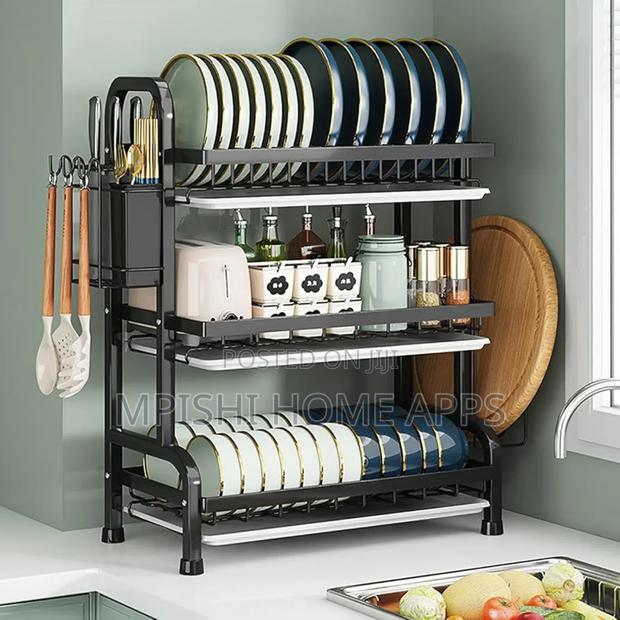 3 Layer Heavy Duty Dish Rack