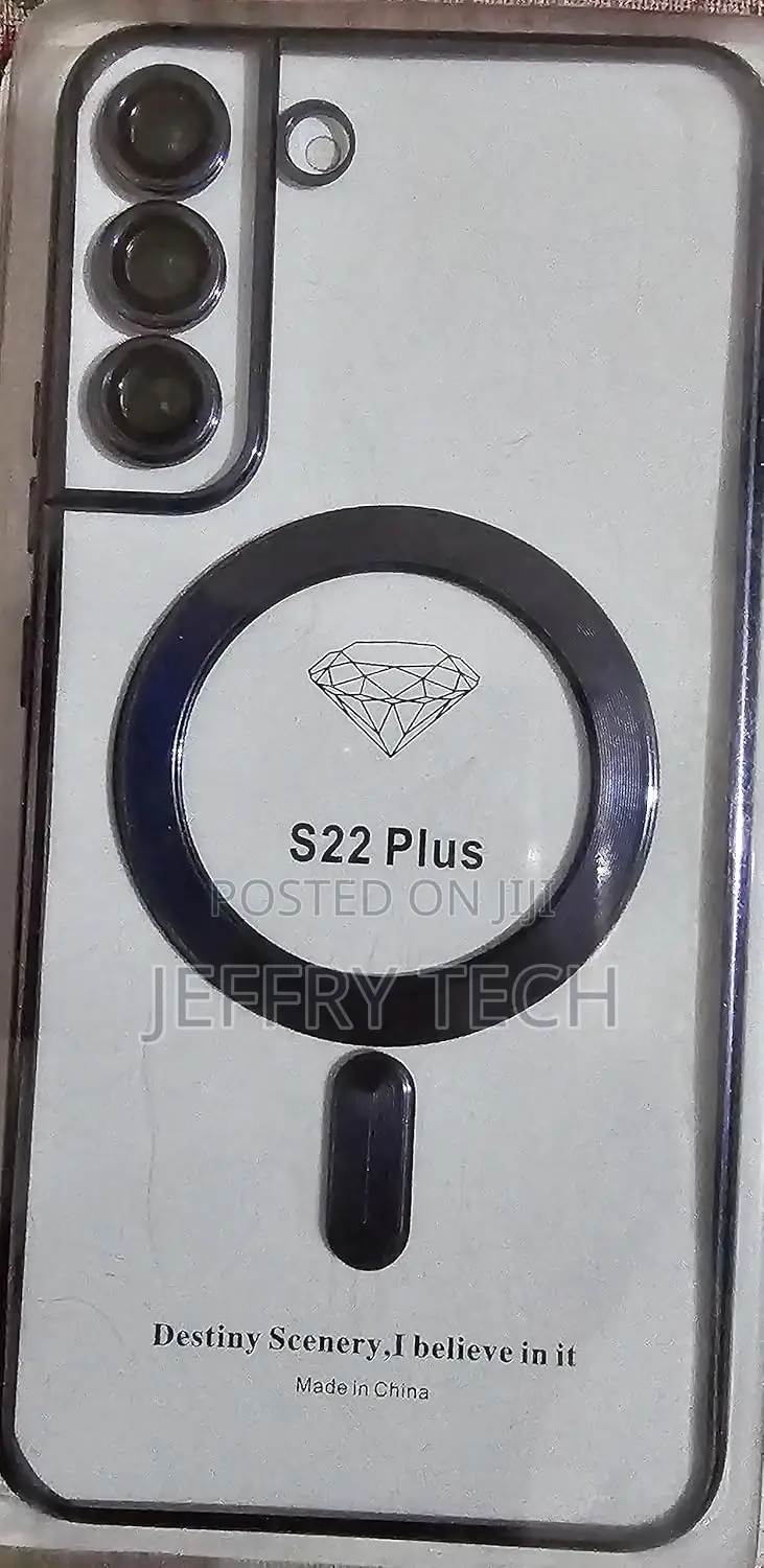 Back Case for Samsung S22 Plus 5G Transparet- Compatible Wit