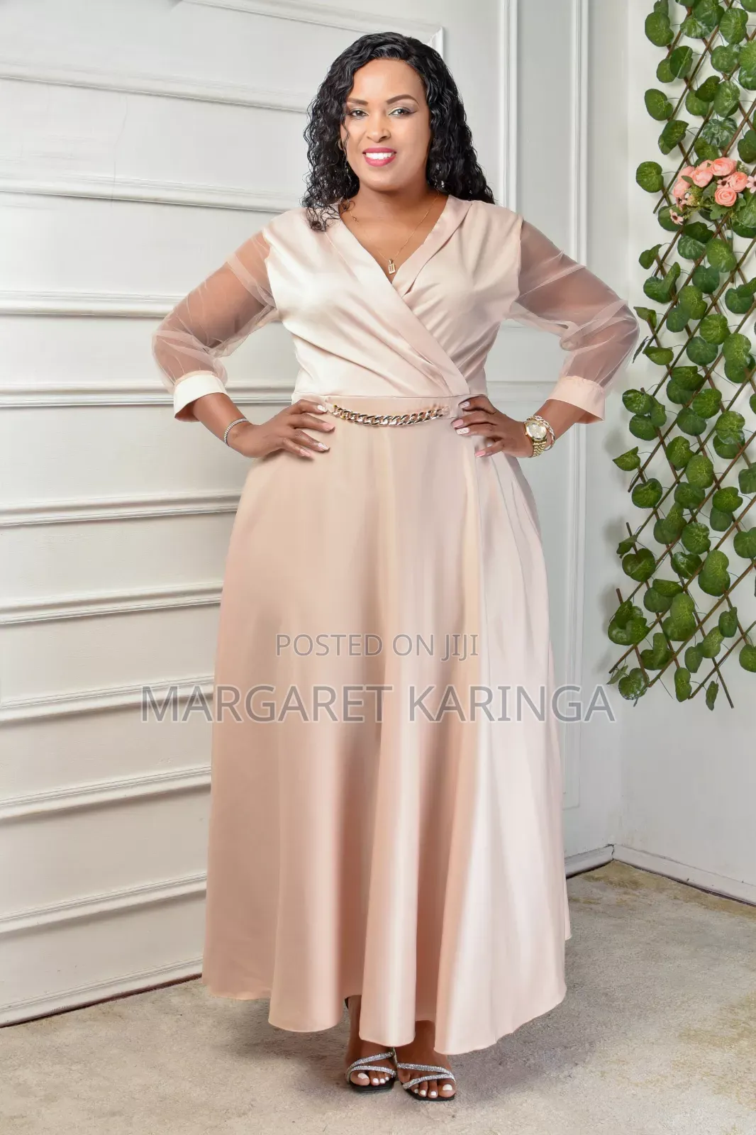 Maxi Silk Dress