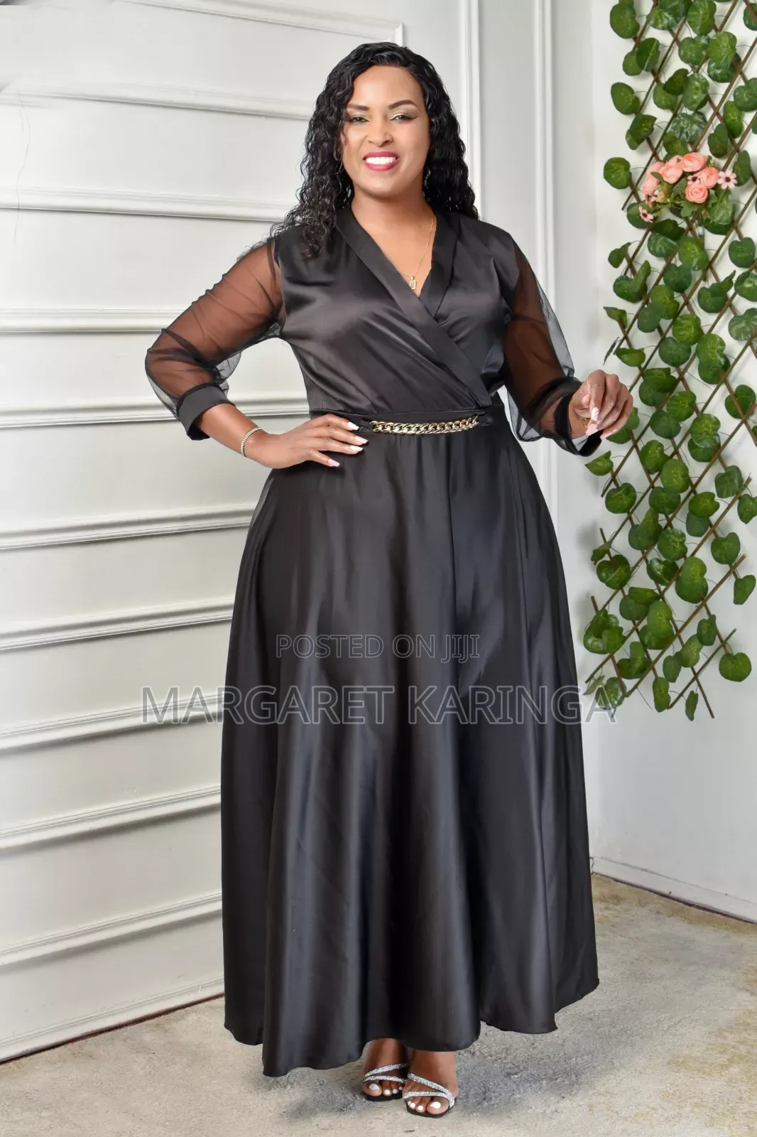 Maxi Silk Dress