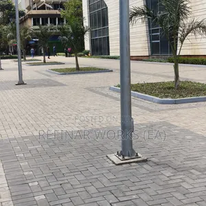 5M - 12M Hot-Dip Galvanized Steel Outdoor Street Light Poles