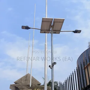 5M - 12M Hot-Dip Galvanized Steel Outdoor Street Light Poles