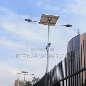 5M - 12M Hot-Dip Galvanized Steel Outdoor Street Light Poles
