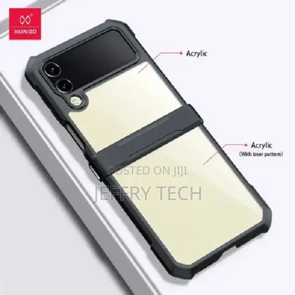 Xundd Shockproof Phone Case for Samsung Galaxy Z Flip 4 - Bl