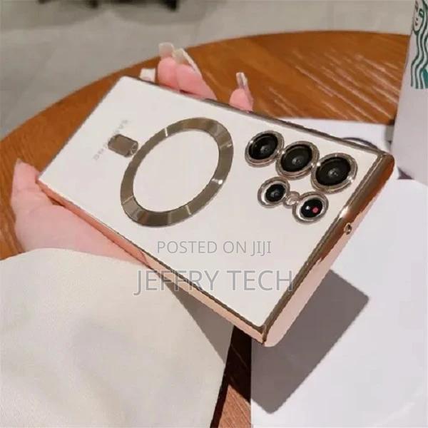 Magsafe Magnetic Charging Transparent Back Case for S22 ULTR - thumbnail 2