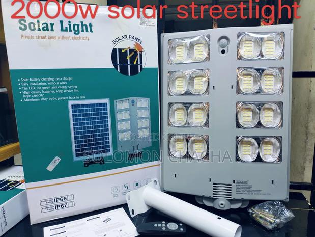All Weather 2000w Solar Streetlight Highly Recommended