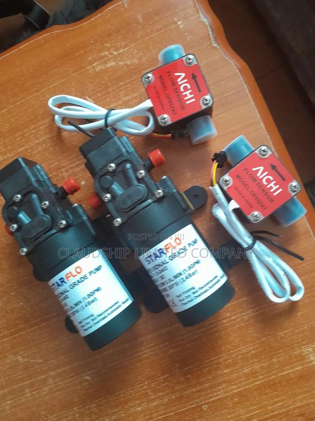 Flo -2402-24v 3.8lpm 3.8psi Micro Pumps - thumbnail 3