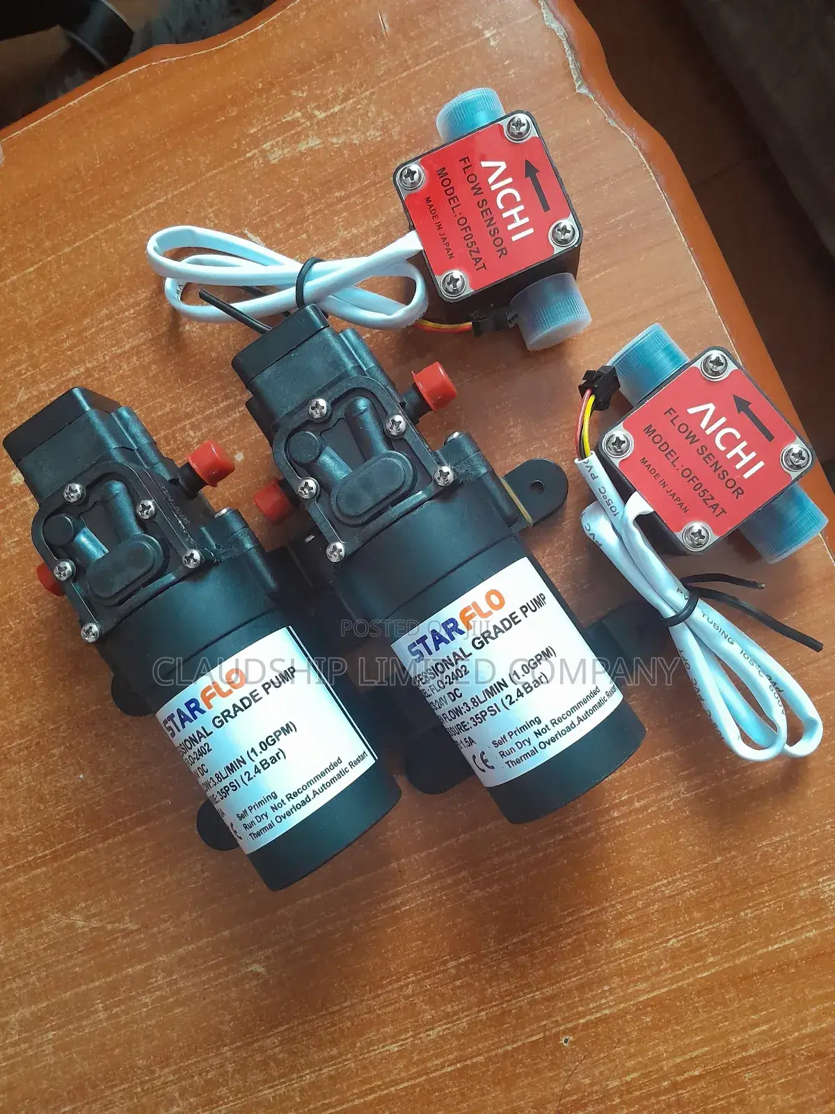 Flo -2402-24v 3.8lpm 3.8psi Micro Pumps