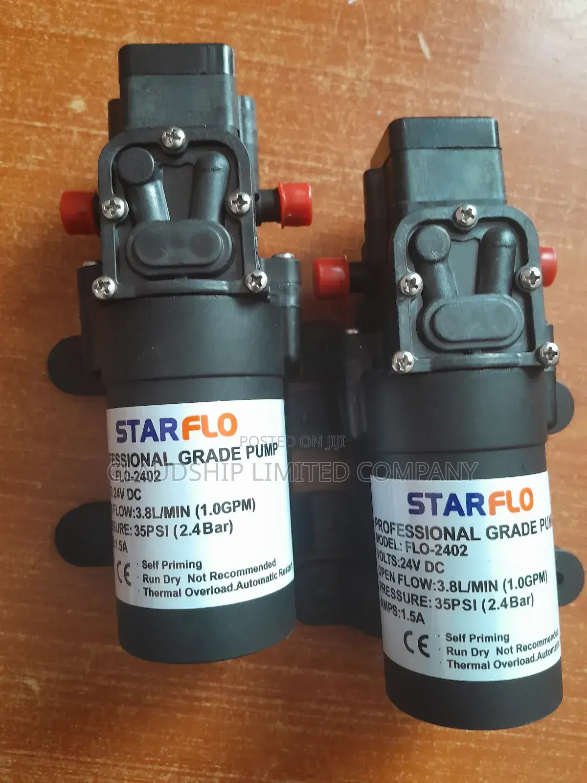 Flo -2402-24v 3.8lpm 3.8psi Micro Pumps