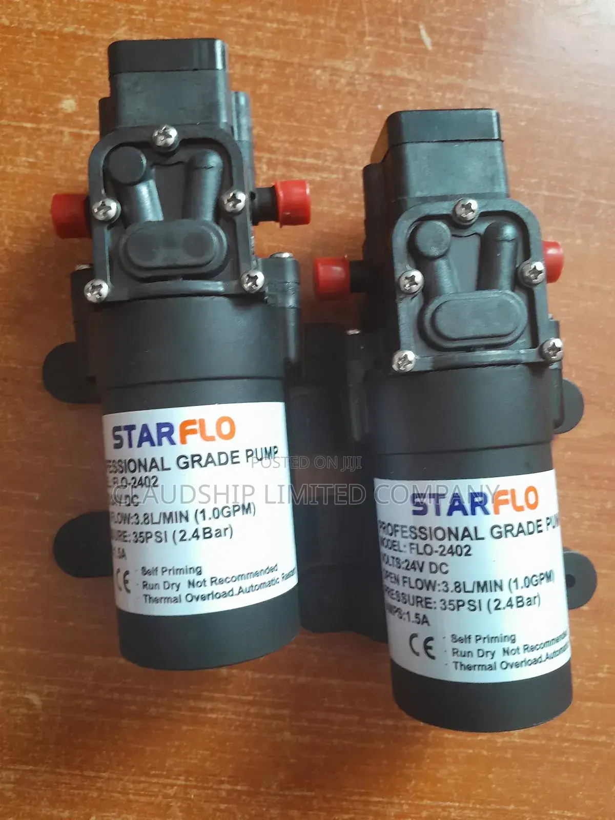Flo -2402-24v 3.8lpm 3.8psi Micro Pumps