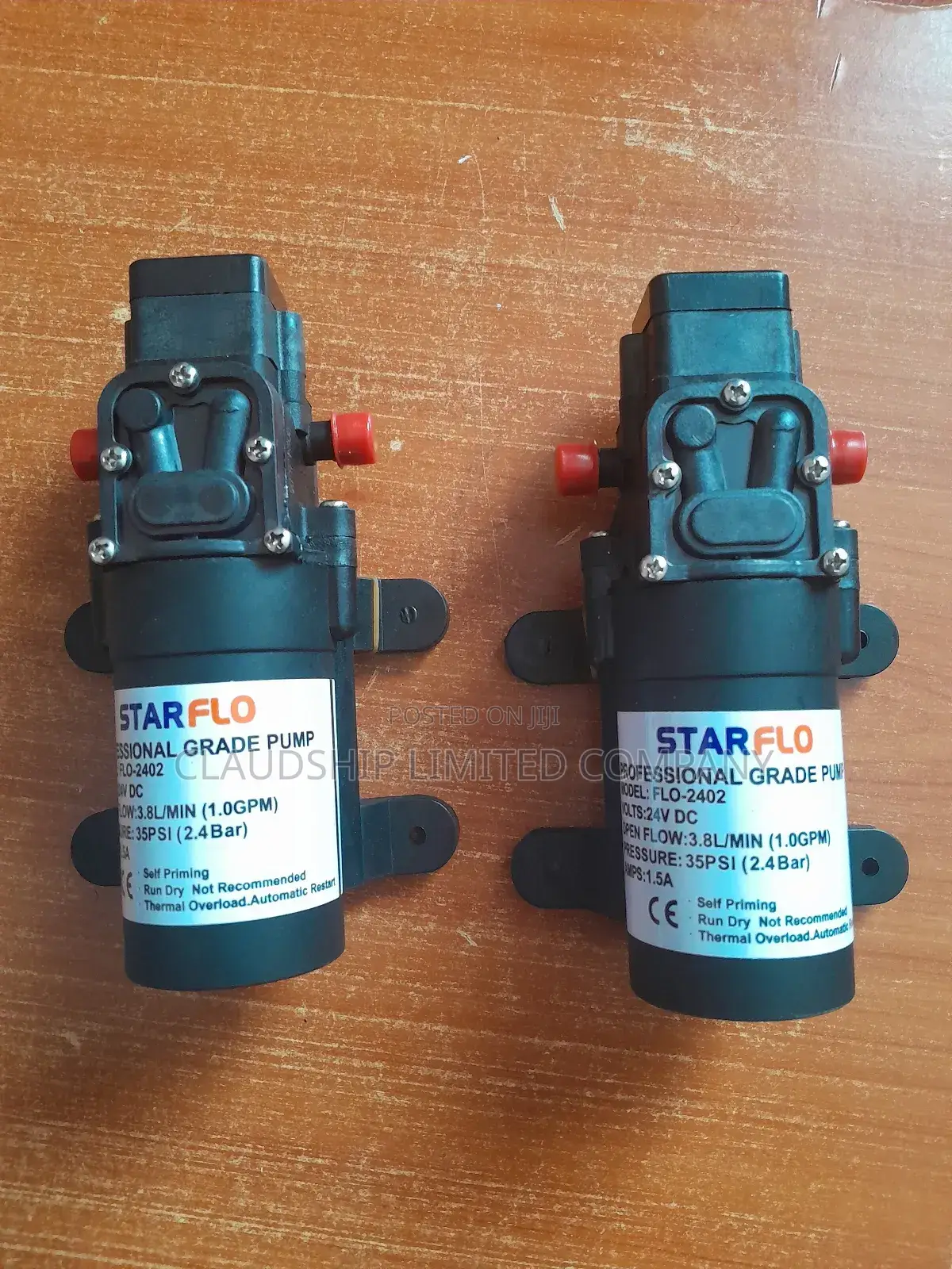 Flo -2402-24v 3.8lpm 3.8psi Micro Pumps