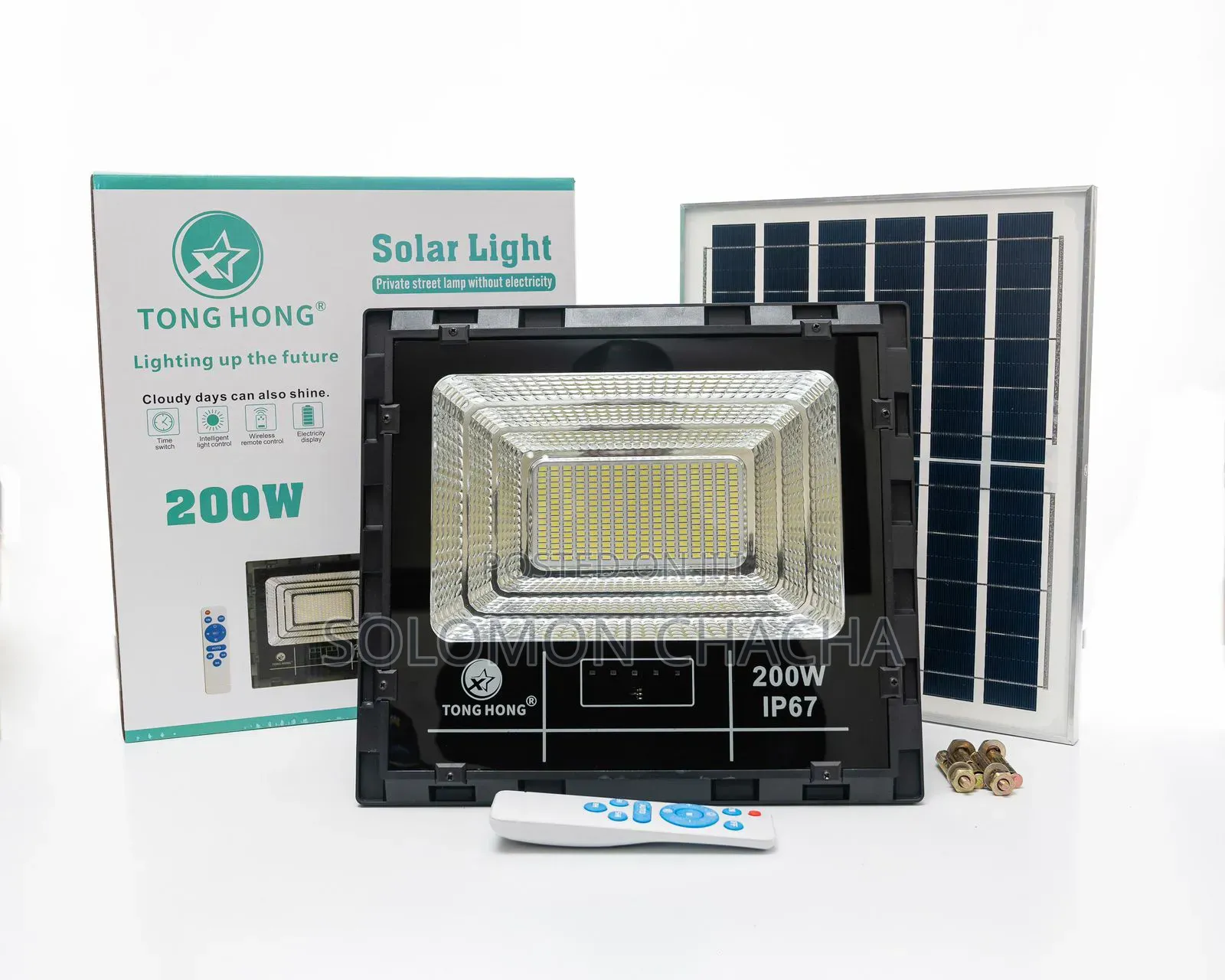 Tong Hong 200W Solar Flood Lights All Weather