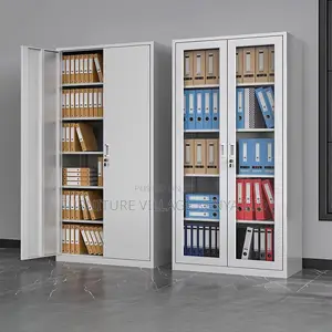 2 Door Metallic Office Storage Cabinet