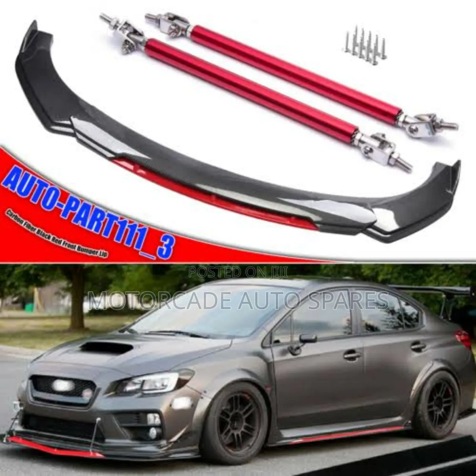 Subaru Impreza 2015/2016 Front Bumper Lip Kit Skirting