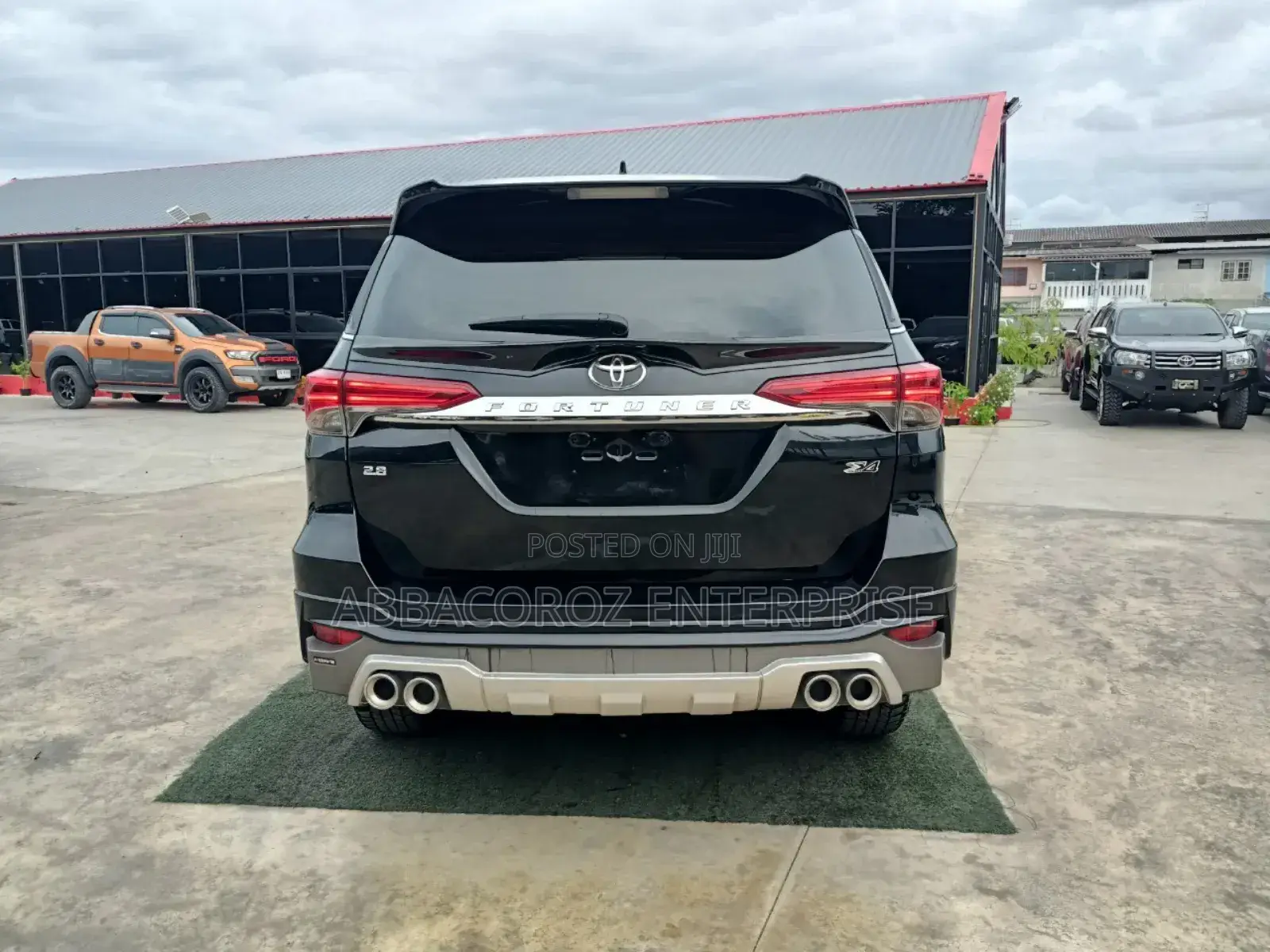 Toyota Fortuner 2.8 D AWD 2018 Black