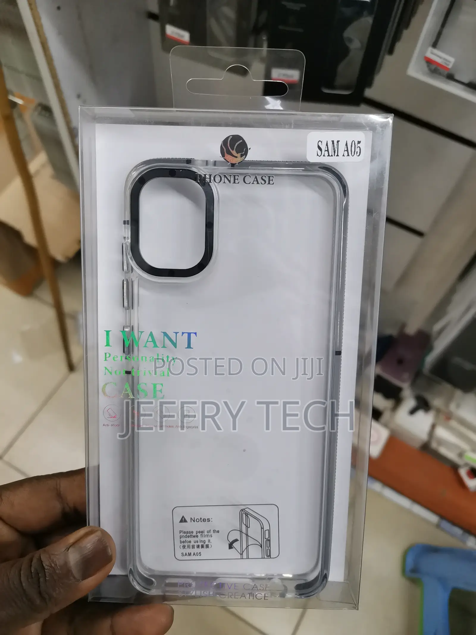 Samsung Galaxy A05clear, Smooth, Sturdy, and Wear-Resistant
