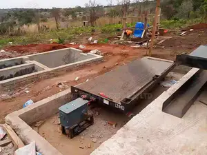 Full Set Small Gold Gravity Separation Plant 1-10t/H