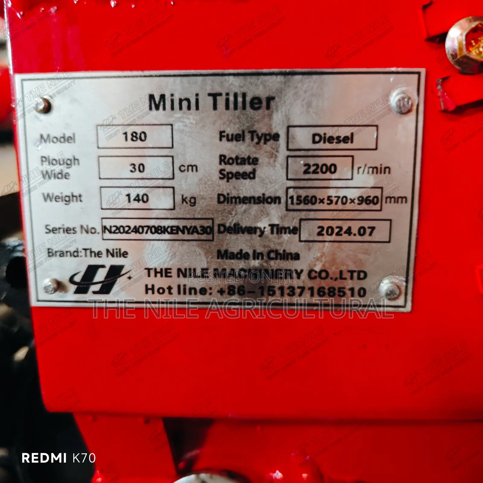 Farming Mini Chain Type Cultivator