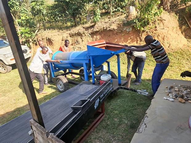 Small Mining Gravity Separation Gold Processing Plant - main view