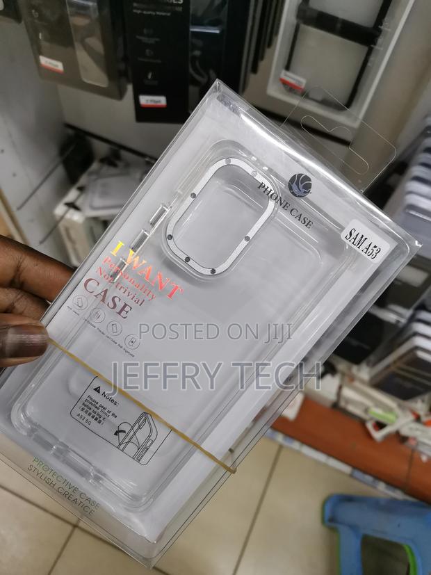 Case for Samsung A53 CREATIVE Clear TPU - thumbnail 3