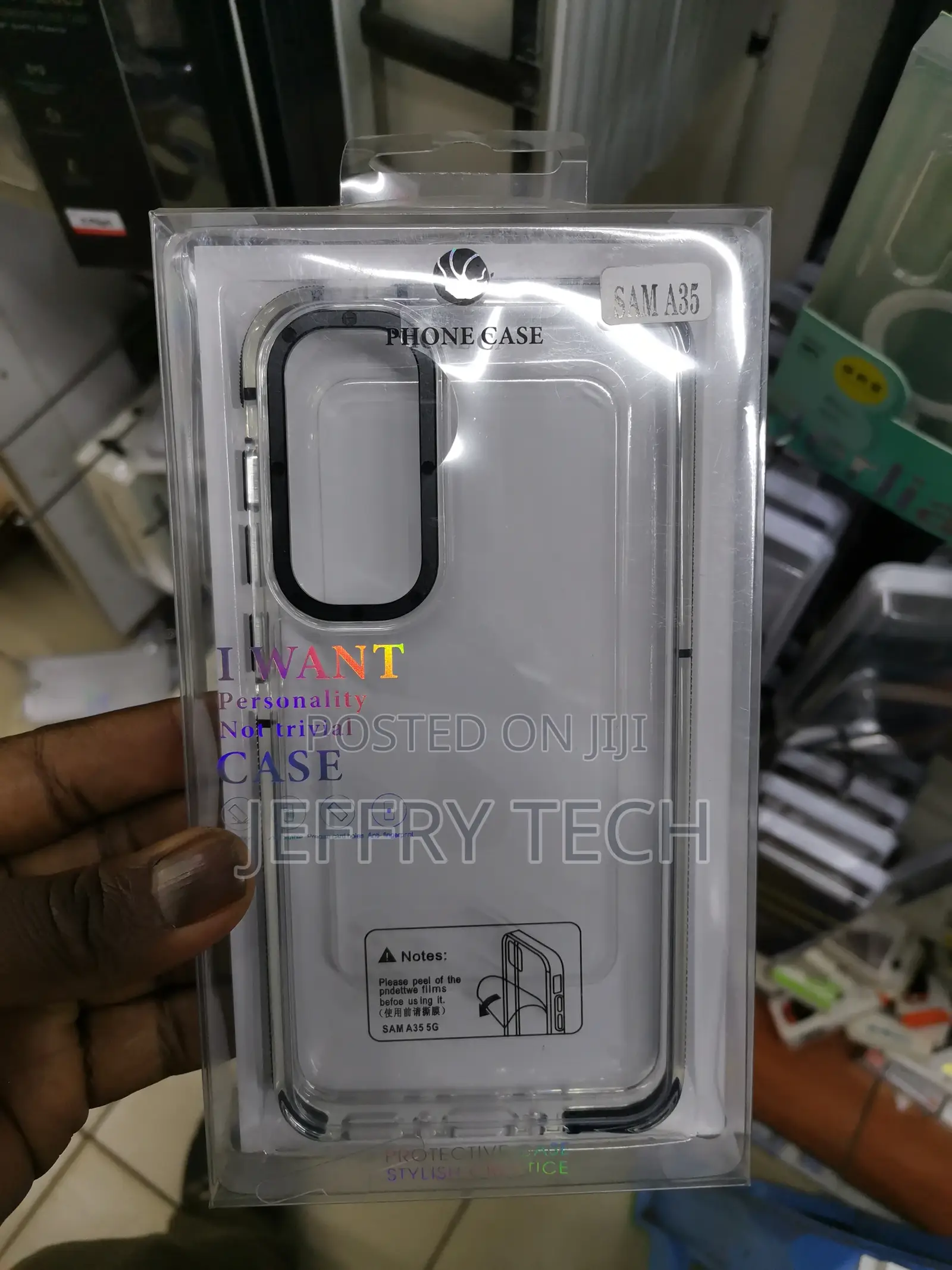 Case for Samsung Galaxya35 Creative Hard Clear Case