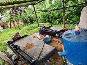 Alluvial Gold Centrifugal Concentator and Shaking Table