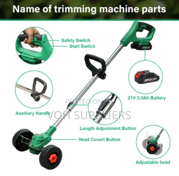 Heavy Duty Cordless Brush Cutter - thumbnail 2