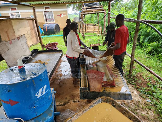 Mineral Processing Gravity Separation Line for Gold Mining - main view