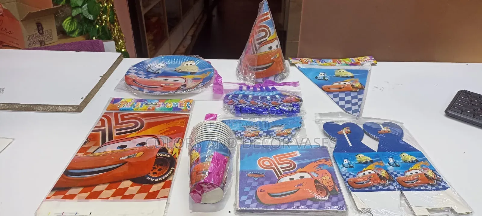 Lighting McQueen Party Items