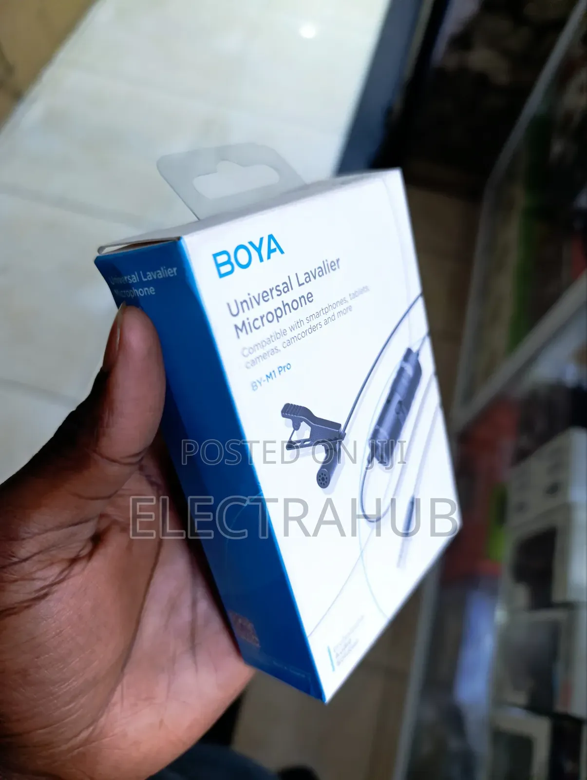 Boya BY-M1 Pro Universal Lavalier Mic New Sealed in a Shop