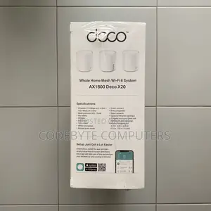 Tp-link Deco X20 Ax1800 Whole Mesh Wi-fi 6 System (Deco X20)
