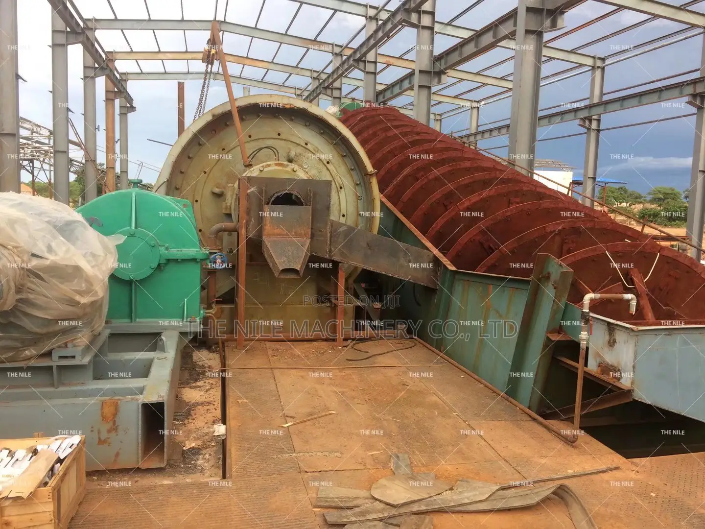 Complete Rock Gold Gravity Separation Plant Production Line