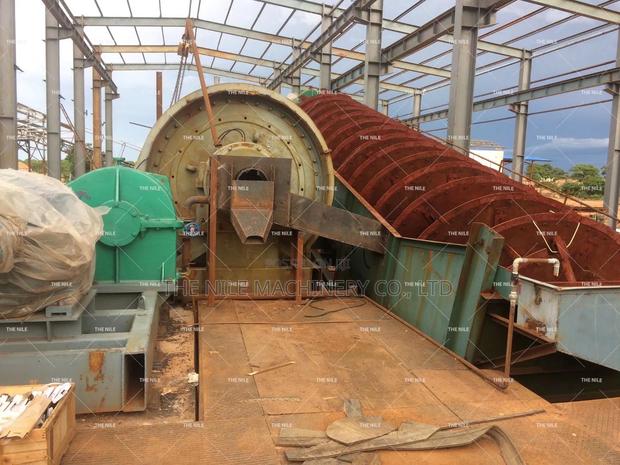 Complete Rock Gold Gravity Separation Plant Production Line - main view