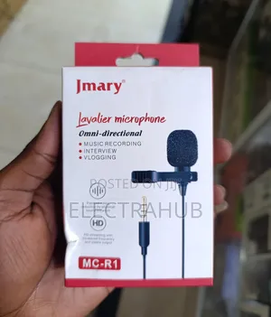 Jmary Lavalier MC-R1 Microphone New Sealed In A Shop