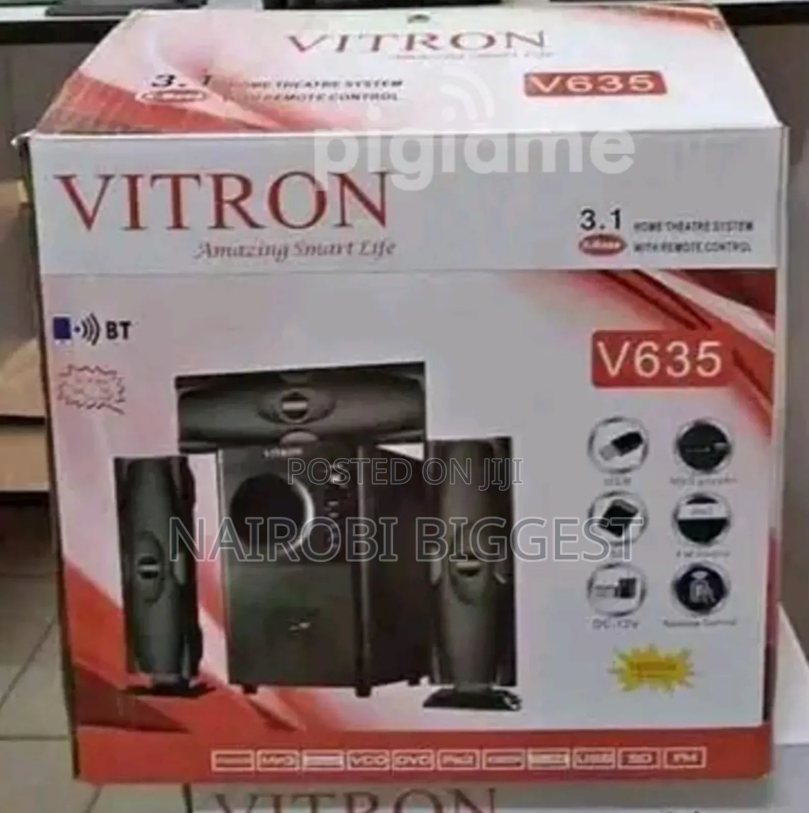 Vitron 3.1 Home Theatre Speaker System