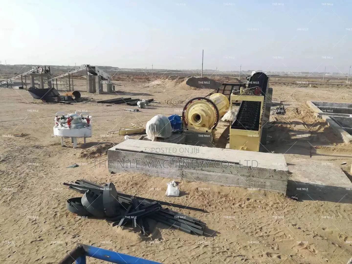30t/H Rock Gold Gravity Separation Mining Plant in Africa