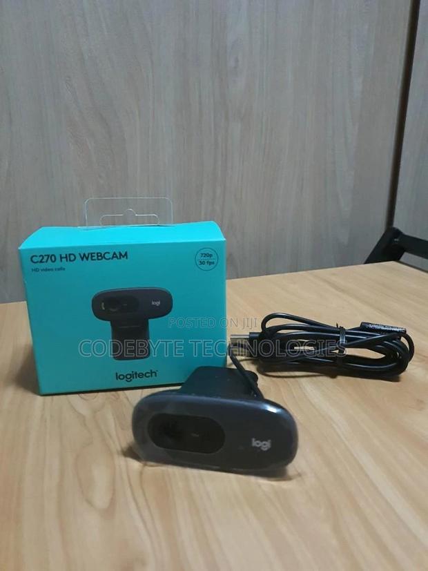 Logitech C270 Desktop or Laptop Webcam, HD 720p^ - main view
