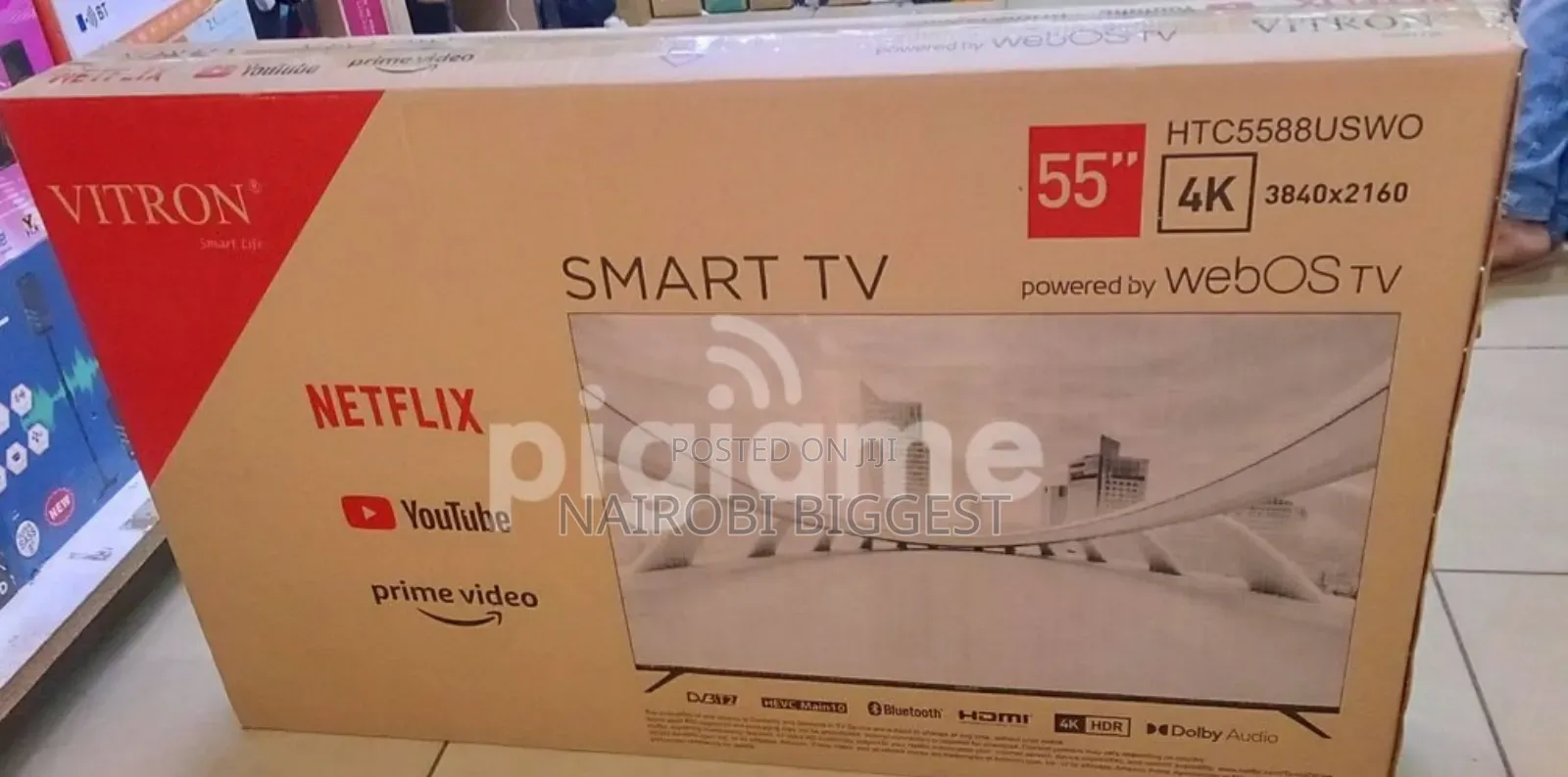 Vitron Webos 55" With Bt Television