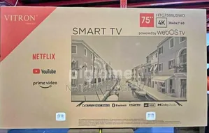 Vitron 75" Webos Television Frameless