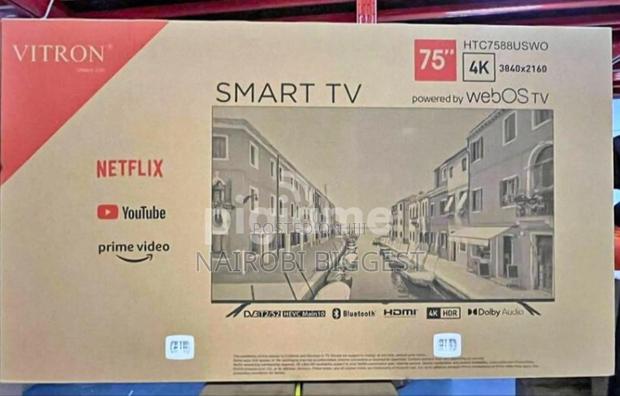 Vitron 75" Webos Television Frameless
