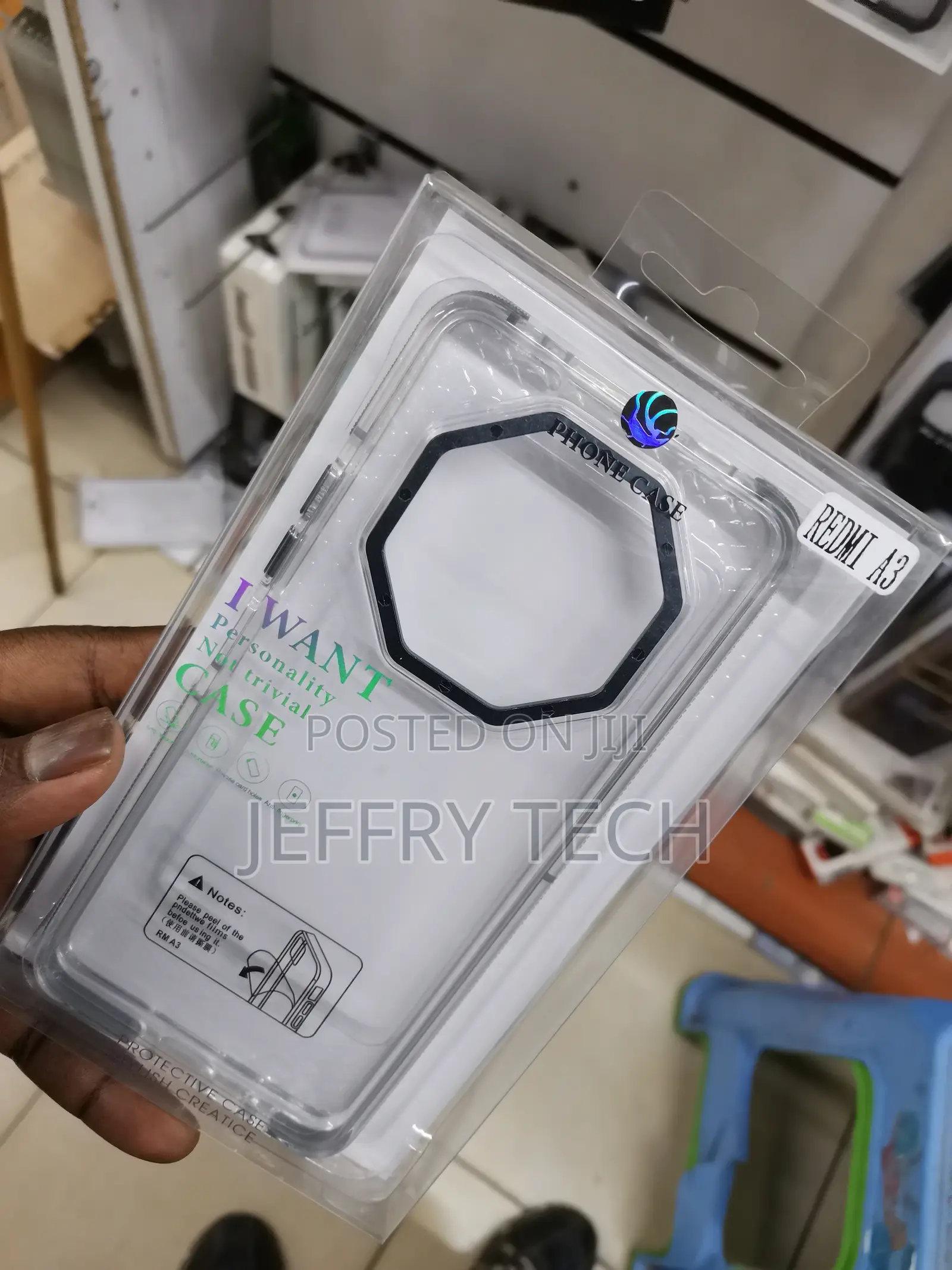 Clear Creative Case Compatible With Xiaomi Redmi A3