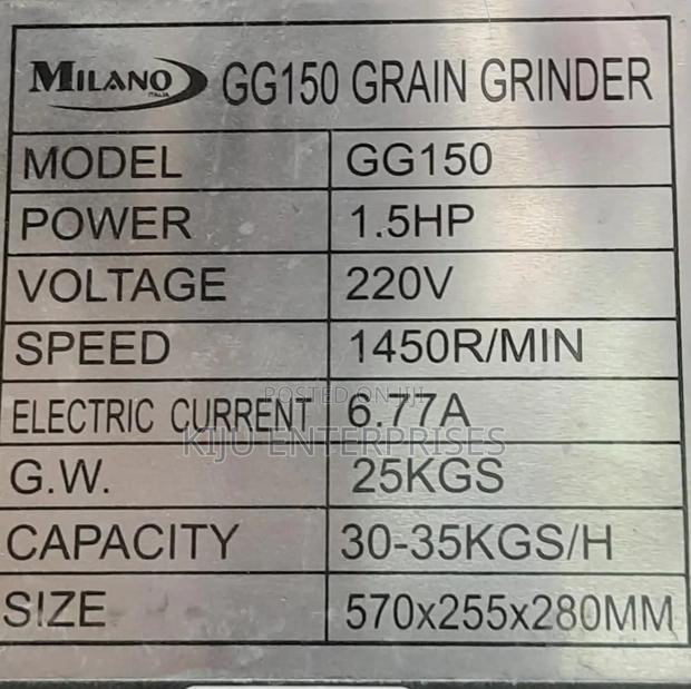 Grain Grinder Machine - thumbnail 2