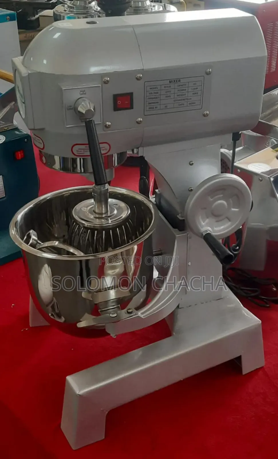 Milano Italia Food Mixer Capacity *10 LITRES*