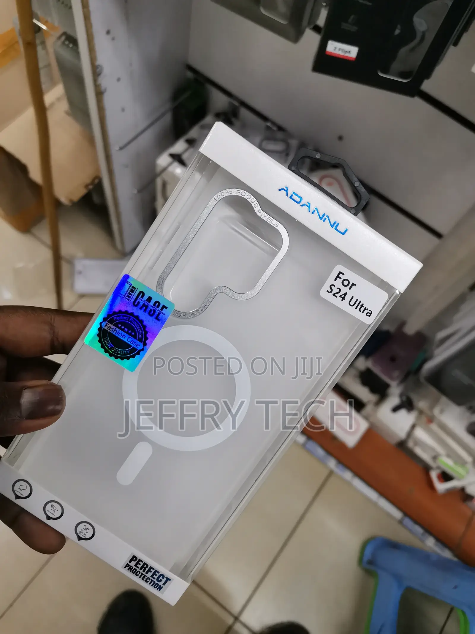Galaxy S24 Ultra Clear Casefull Body Rugged Shockproof