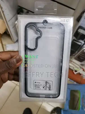 Hard Creative Clear Case for Samsung A24