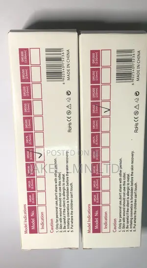 0.5mm + 1.5mm Derma Roller System, 540 Needles