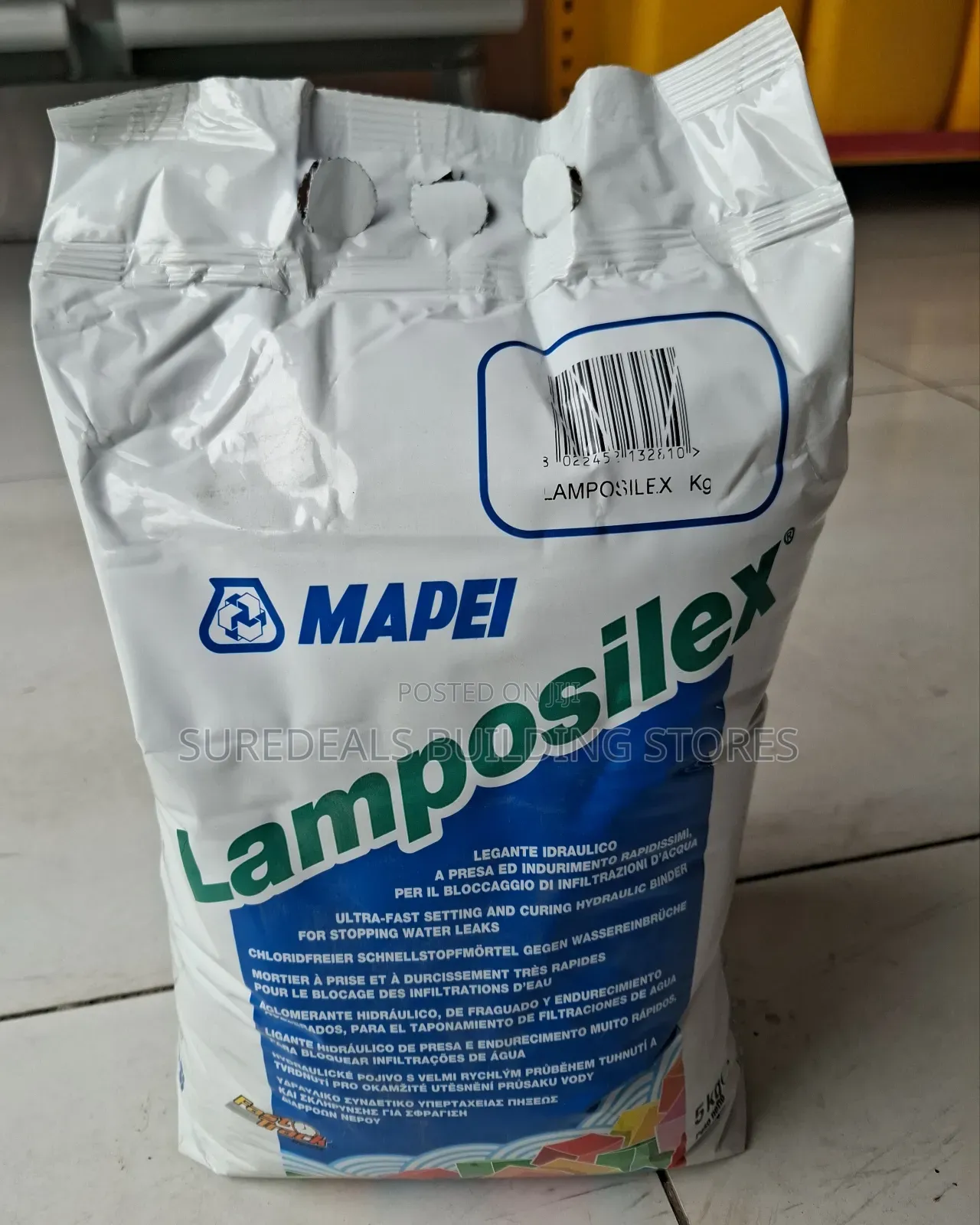 Mapei Lamposilex Waterplug -5kg