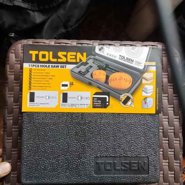 Hole Saws Set Tolsen 11pcs Hole Saw Set 19mm-64mm - thumbnail 5