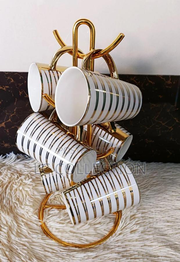 Tea Set Golden Cups