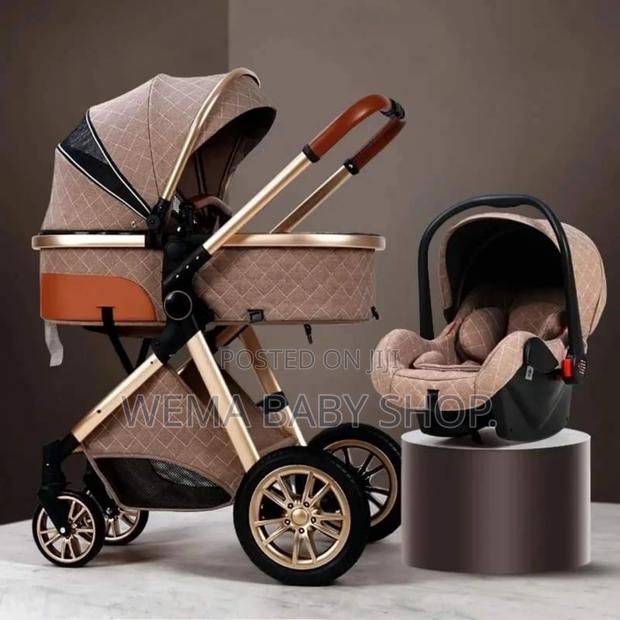 Portable Baby Stroller With Bassinet/Carry Cot - thumbnail 3
